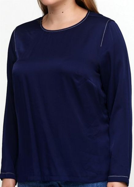 Темно-синя блуза демісезон,темно-синій, H&M