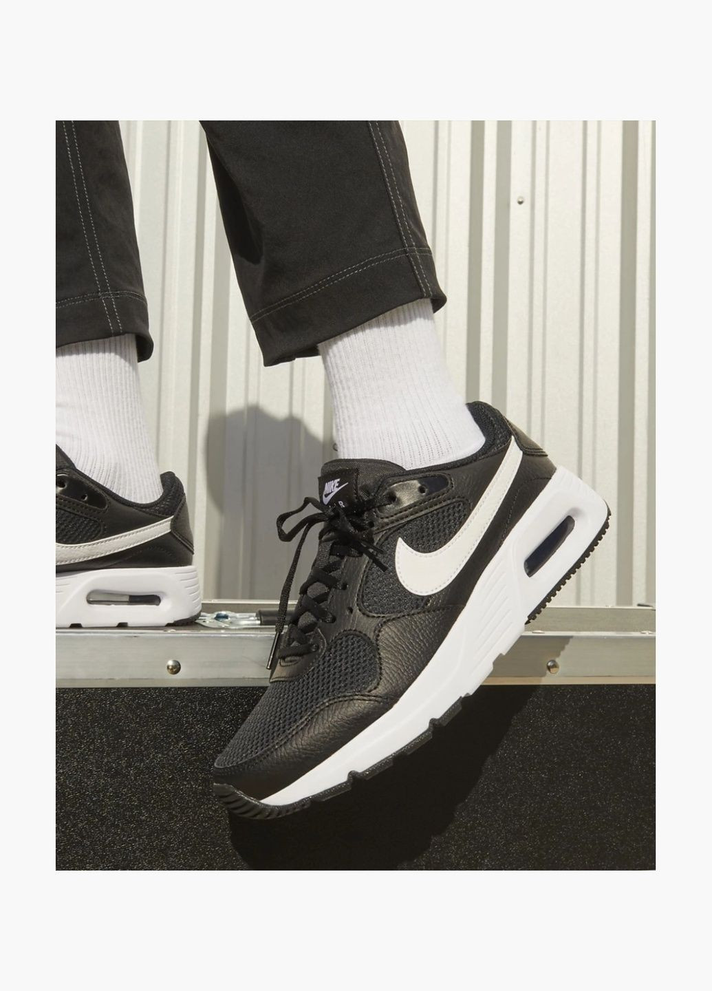 Кроссовки женские Air Max Sc Black CW4554-001 Nike чёрные (333652243)