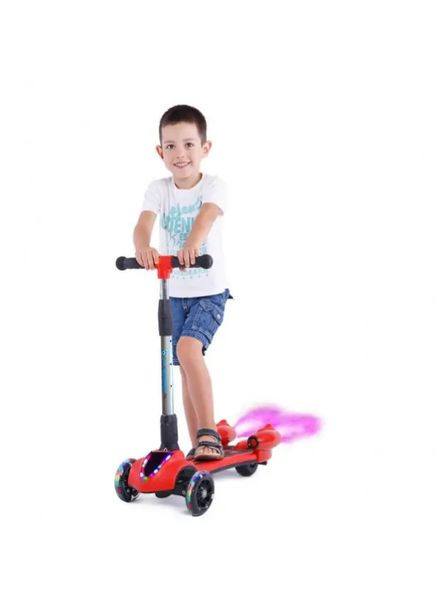Детский турбо – самокат с дымом и музыкой GLANBER Digital (363833771)