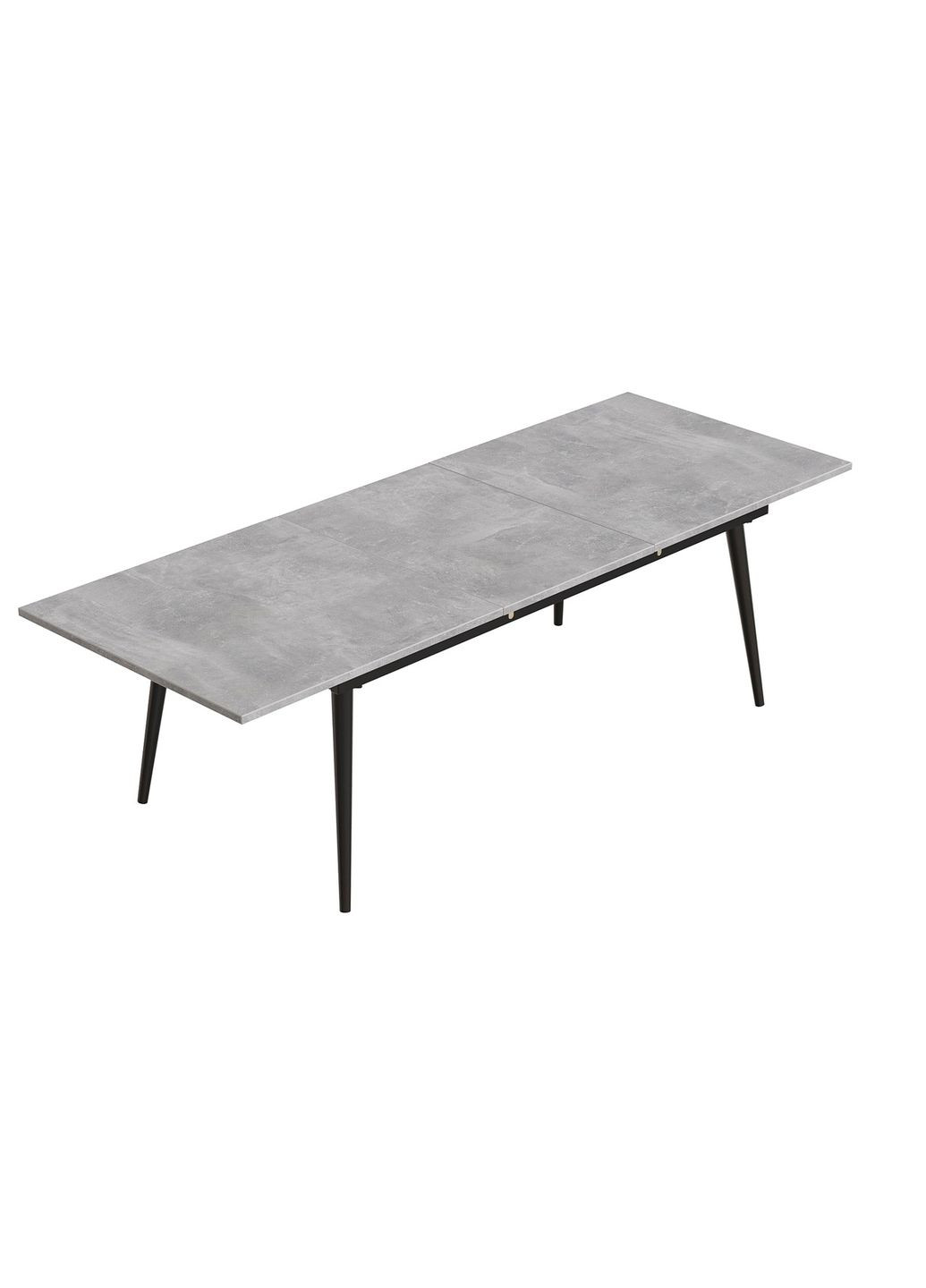 Стіл трансформер журнальний Dandi Small 45x120 160)x70 метал ДСП Бетон 16 мм (FRD-106793) Ferrum-decor (365445137)