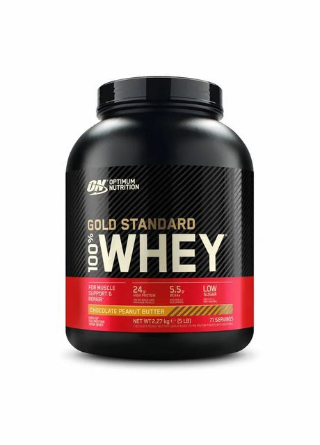 Протеїн Gold Standard 100% Whey 2273g (Chocolate Peanut Butter) EU Optimum Nutrition (289200761)