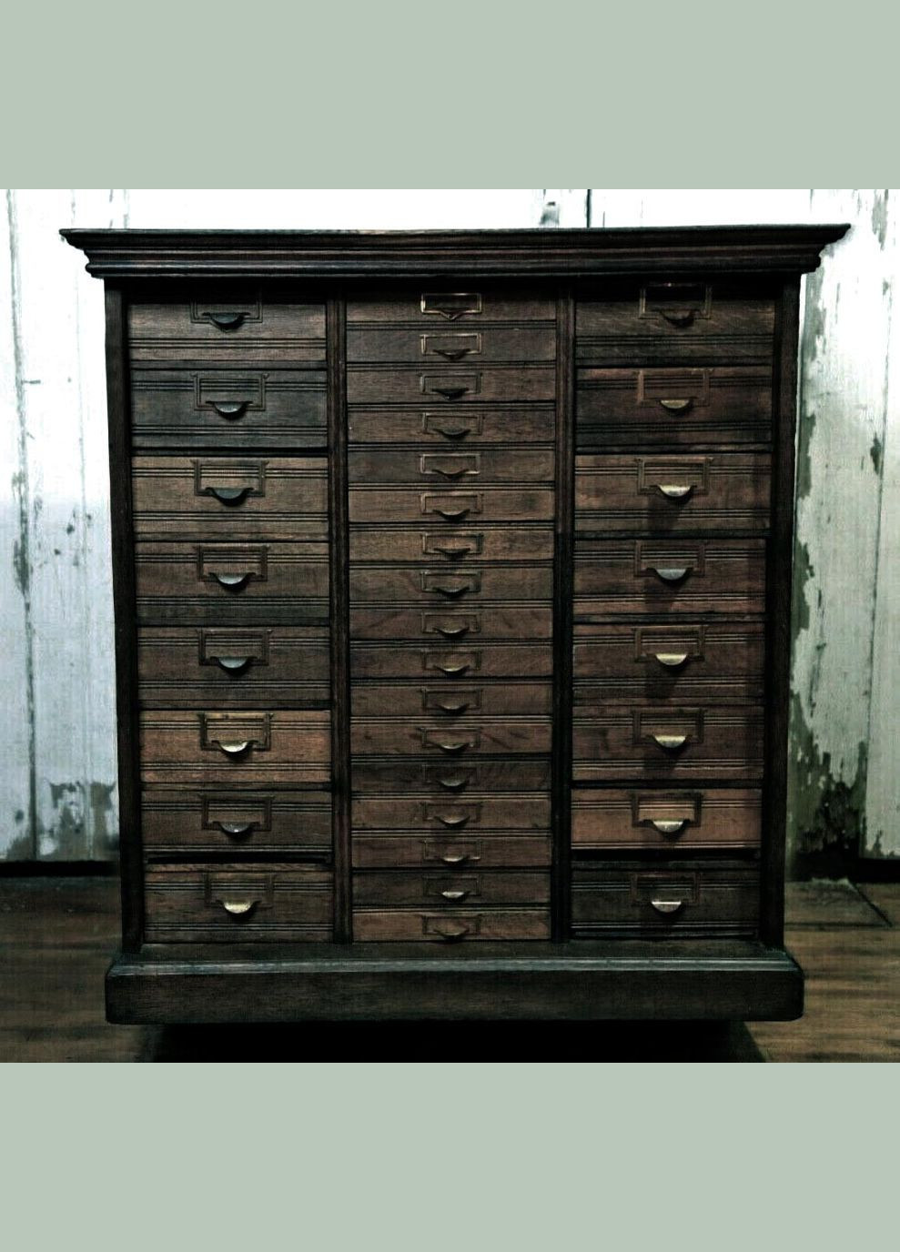 Шкаф каталожный из дерева Алитенда мокко (ШКК-005510) No Brand (328414108)