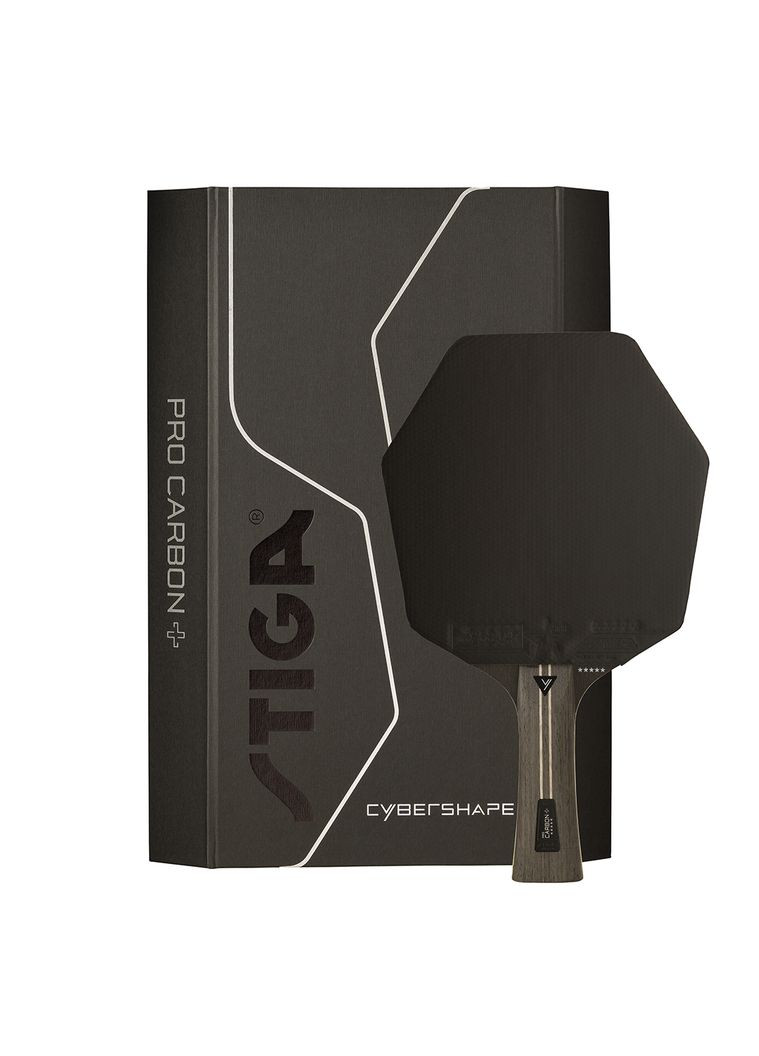 Ракетка для настільного тенісу Pro Carbon Plus Cybershape 5 Star FL (1215-0401-35) Stiga (346532078)