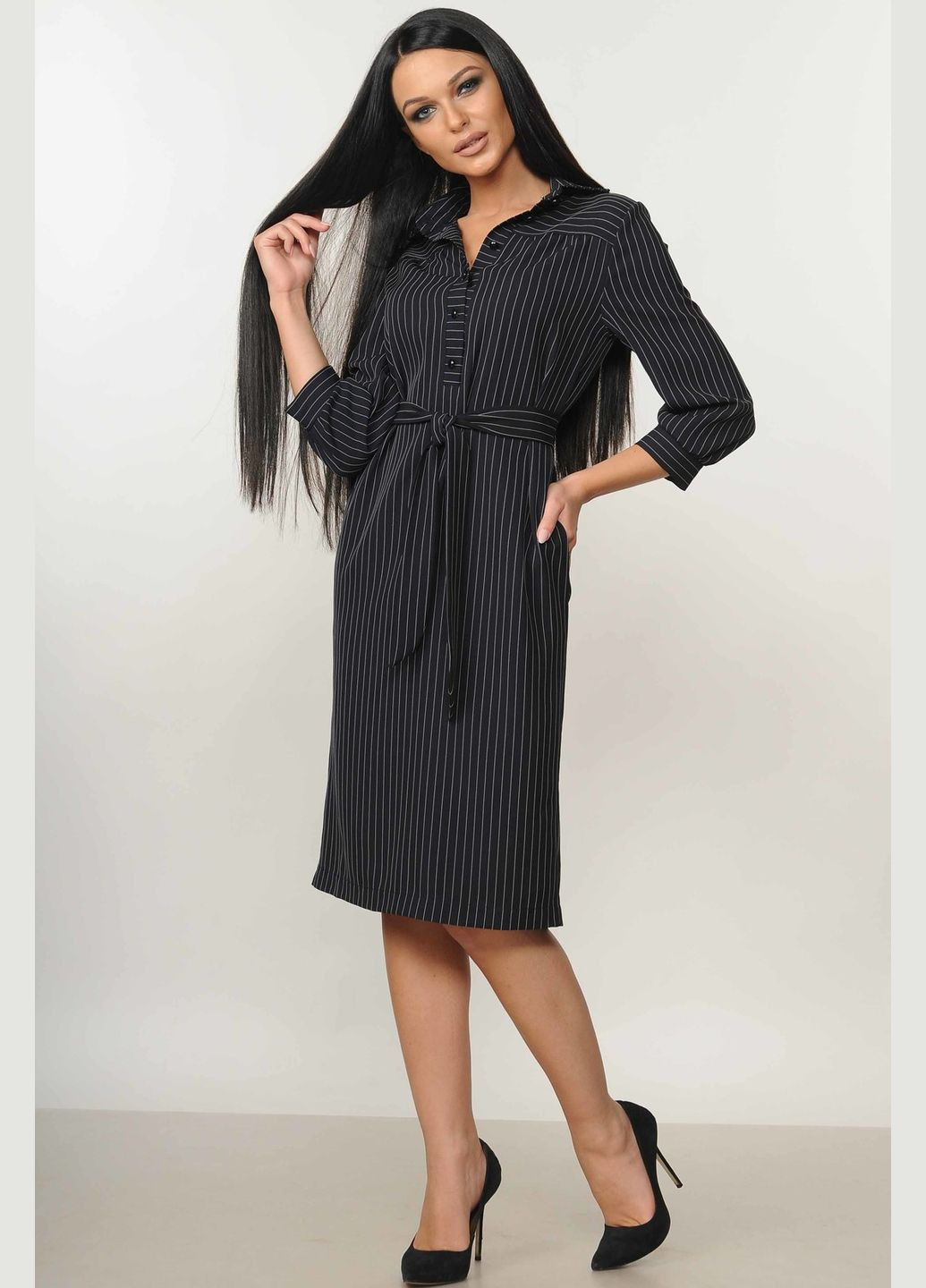 Темно-синя ділова сукня ри мари діона пл 5.1-69/18 сукня-сорочка RiMari