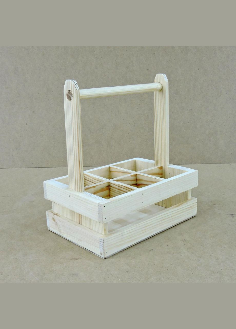 Ящик для перенесення напоїв з дерева Тамбора бланже (ЯДП-001201) No Brand (328909721)