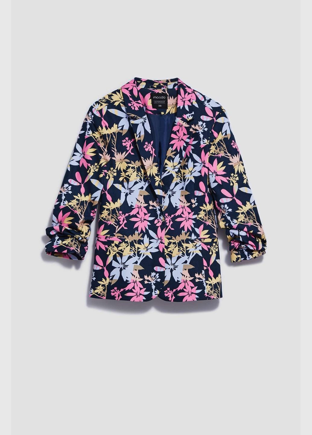 Синий женский жакет Moodo -