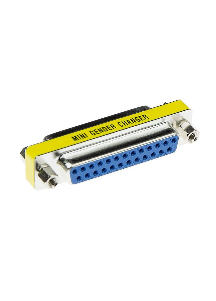 Переходник COM(DB25) F/F (мама/мама) адаптер 1:1 Lucom (370888409)