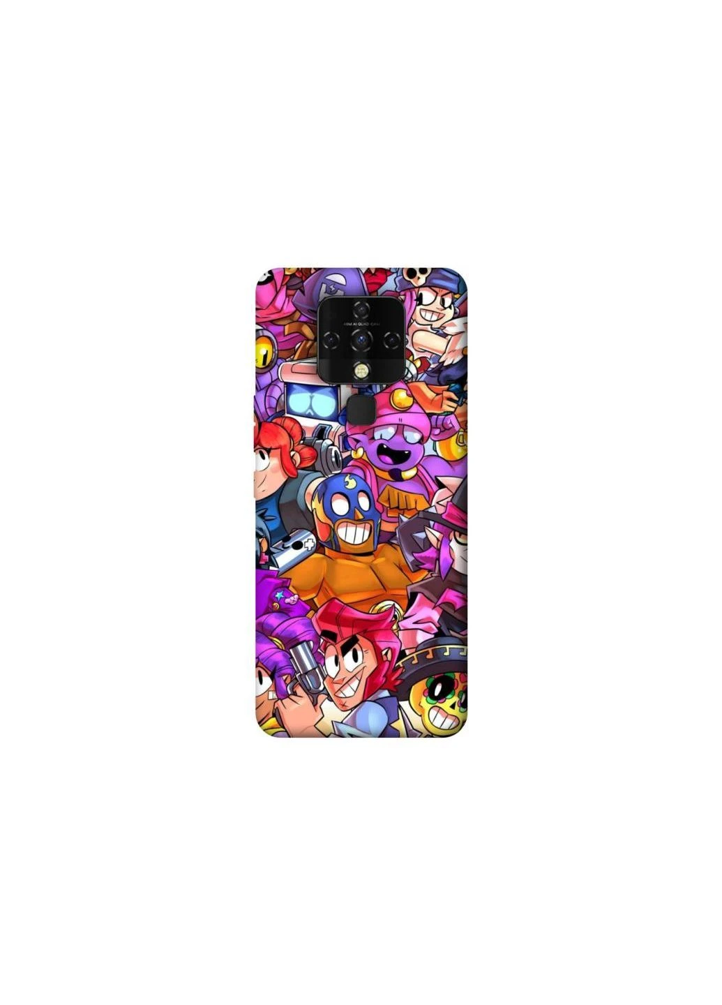 Чохол на TECNO Camon 16 SE Brawl Stars ver.9 Frontalka (388511048)