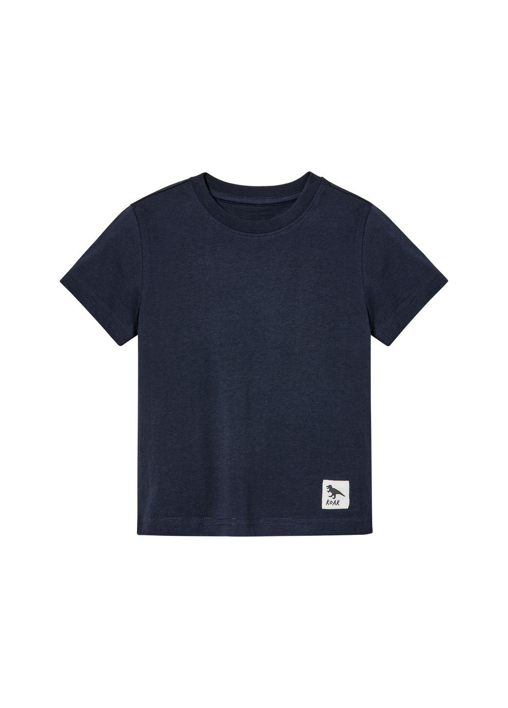 Темно-синяя демисезонная футболка с нашивкой для мальчика lidl 475304 темно-синий Lupilu