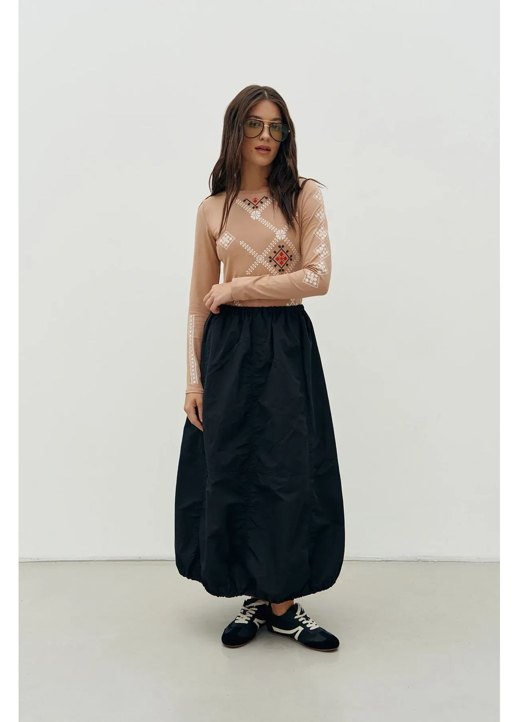 Боді з українським орнаментом, колір Бежевий Rica Mare (367831748)