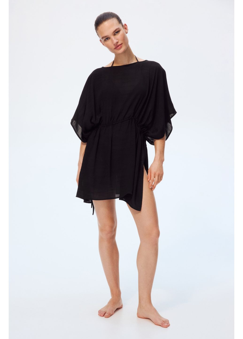 Чорна пляжна сукня H&M