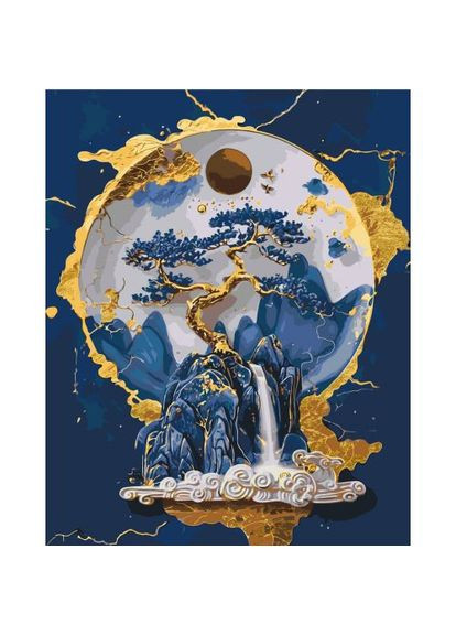 Картина по номерам с красками металлик "Пейзаж" 40х50 см Origami (369728663)