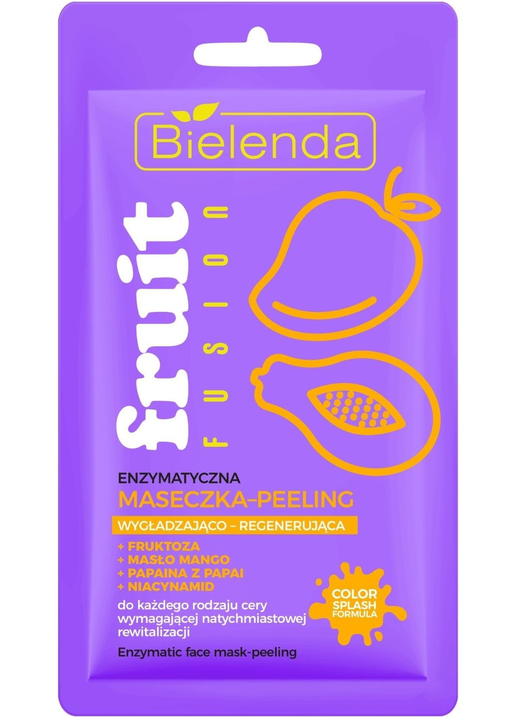 Энзиматическая маска-пилинг для лица Fruit Fusion Face Mask 8g (1514604-40039203) Bielenda (368635688)