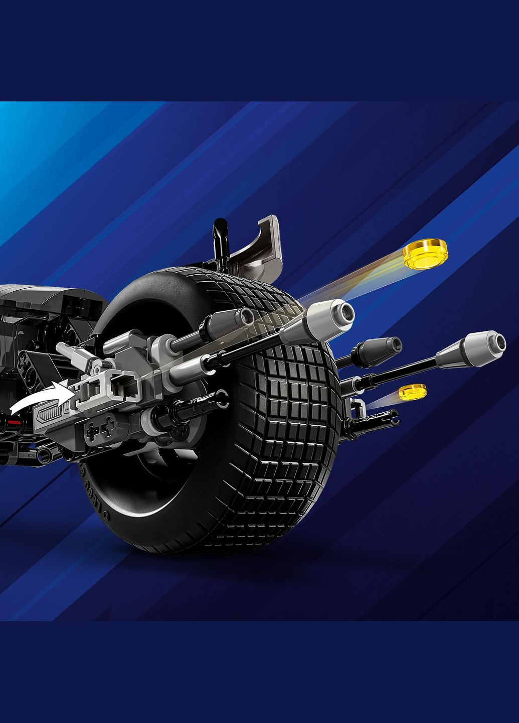 Конструктор DC Batman™ Фігурка Бетмена для складання і бетцикл, 713 деталей () Lego 76273 (328395157)