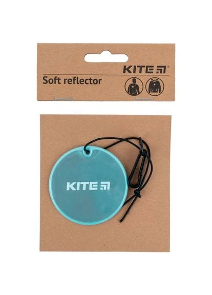 Подвеска мягкая светоотражающая, круглая, мятная Kite (376341218)