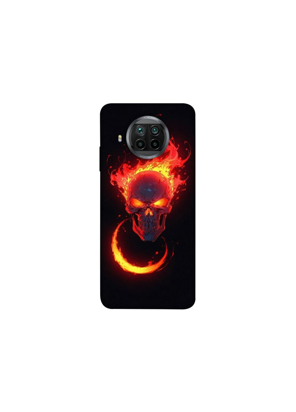 Чохол на Xiaomi Mi 10T Lite / Redmi Note 9 Pro 5G Blood Skull Frontalka (357299728)