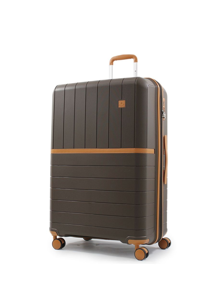 Набор чемоданов Франция (L M S-3шт) полипропилен кофе/ 49403 Snowball (324802154)