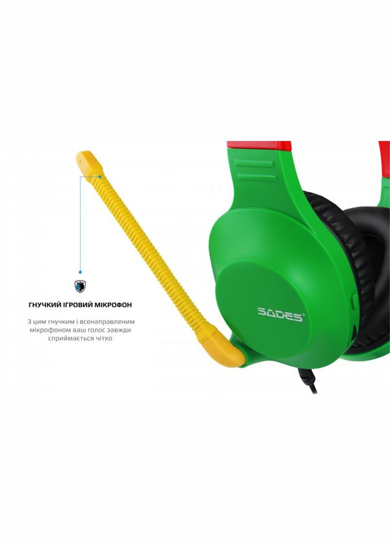 Гарнитура SA-721 Spirits Rasta (sa721rsj) Sades (336952263)