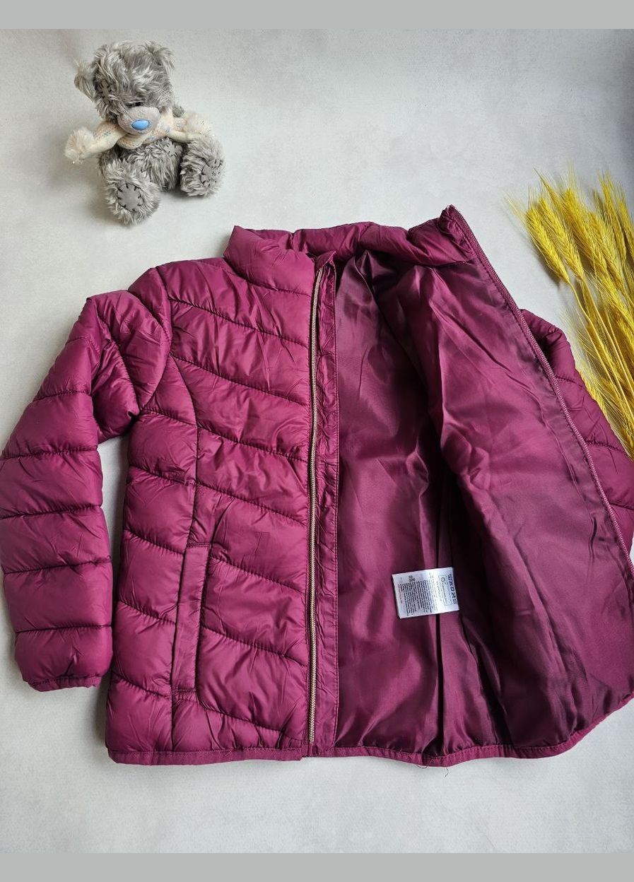 Рожева демісезонна демісезонна куртка 152см вітровка дитяча куртка для дівчинки куртка демі осінь весна Pepperts Куртка
