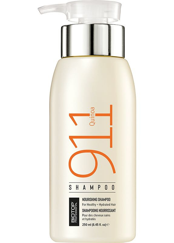 911 Шампунь для волосся з протеїнами кіноа 250 мл Biotop 911 (356176723)