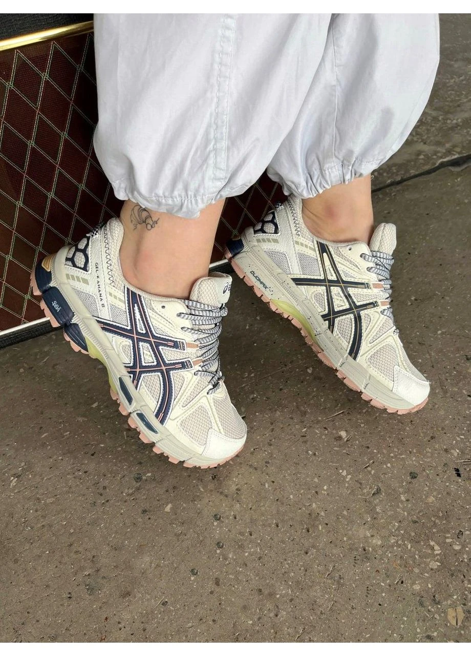 Бежеві літні кросівки asics gel-kahana 8 beige асікс гель кахано 8 No Brand