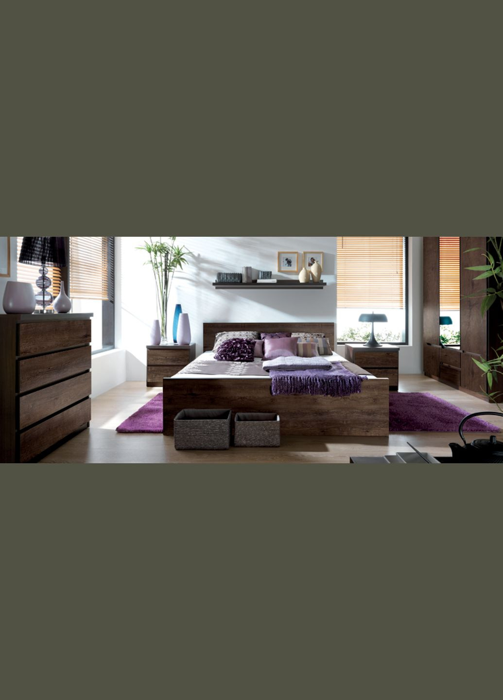 Спальня Джулі Венге магія/Дуб Конкордія БРВ-Україна (301992823)