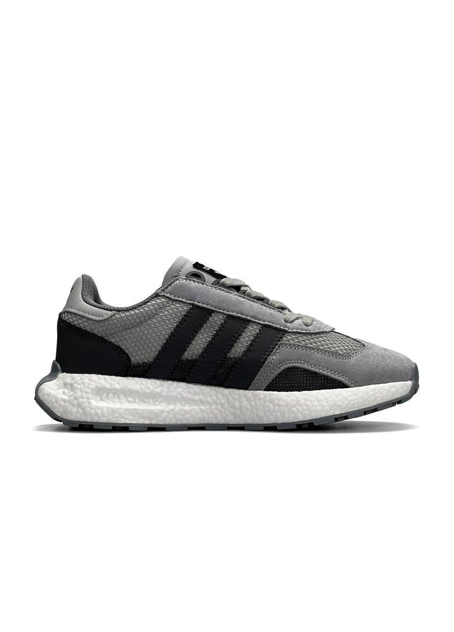 Сірі Осінні кросівки чоловічі adidas grey No Brand Originals Retropy E5