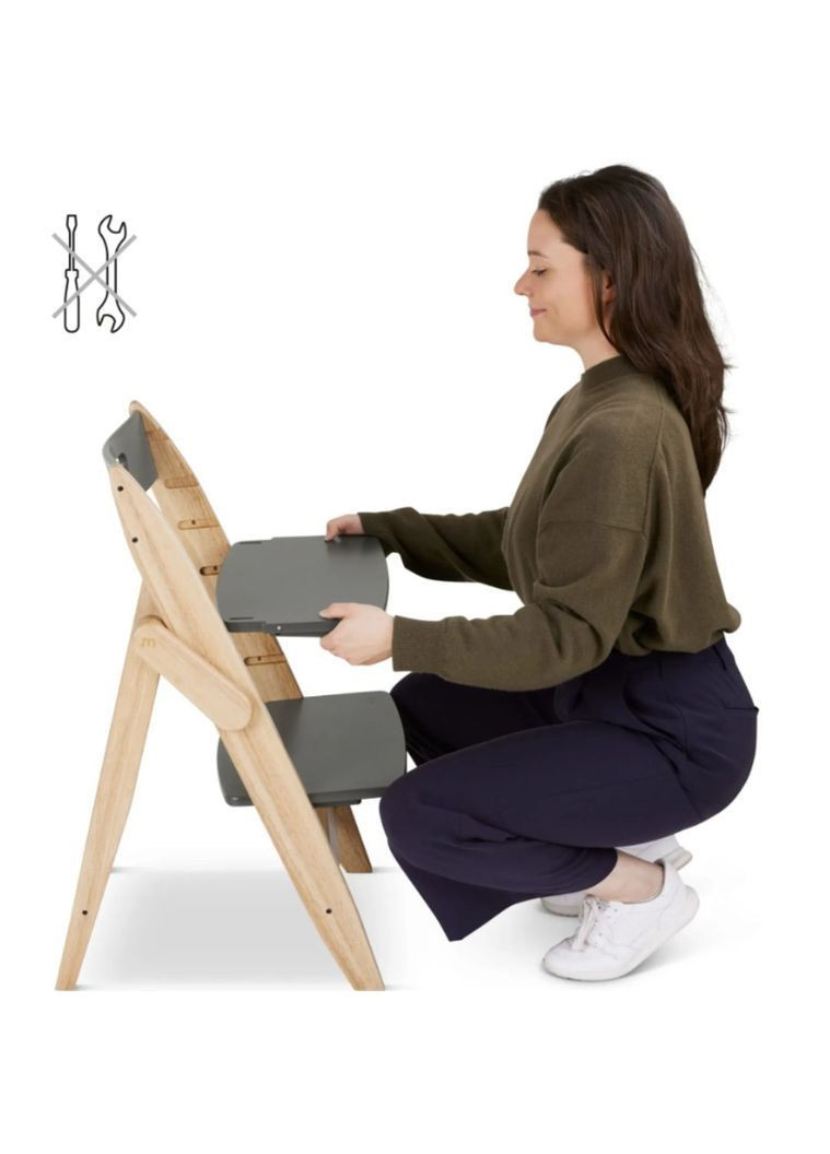 Стульчик для кормления Yippy All-in-One Sets Stone Mint Moji 12004862213 (366547410)