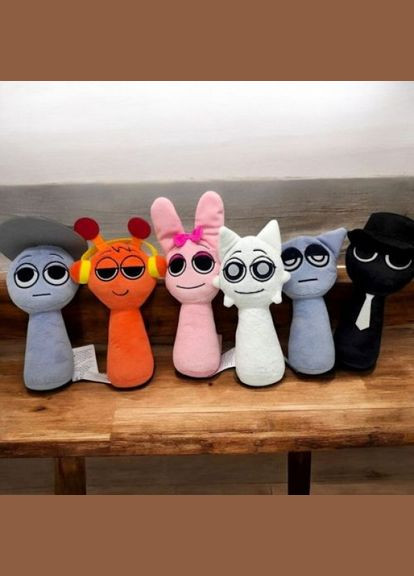 М'яка іграшка "Спрунки/Sprunki" (28 см), Венда Копиця (322717797)