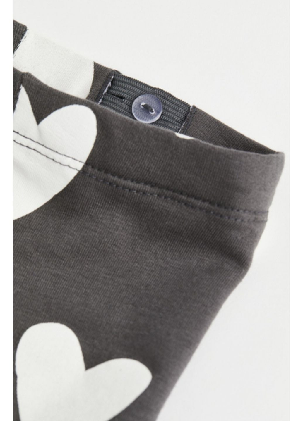 Серые демисезонные леггинсы H&M