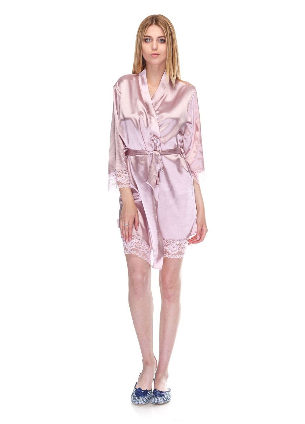 Халат женский атласный Lingerie Serenade (323436667)