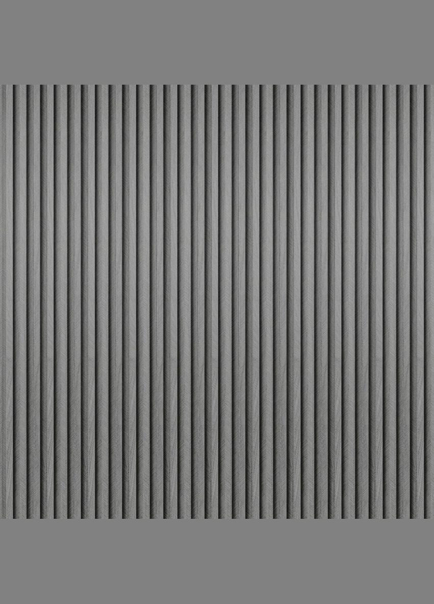 Рейка декоративна WPC стінова вугілля 3000х160х23мм SW-00001534 No Brand (328579224)