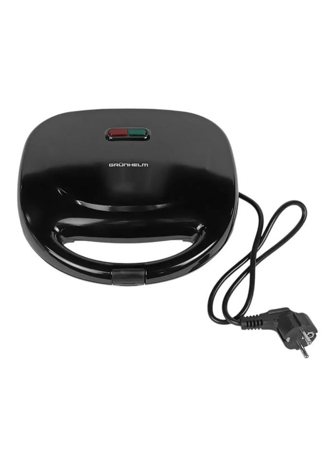 Сендвічмейкер GSM711 750 Вт чорний Grunhelm (364770955)