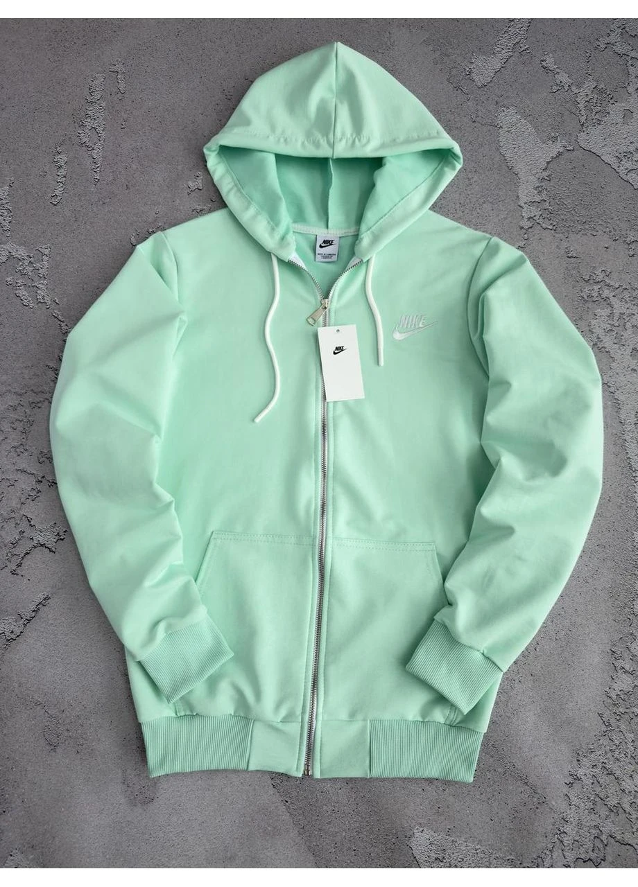 Зип худи NK мятный No Brand (392685293)