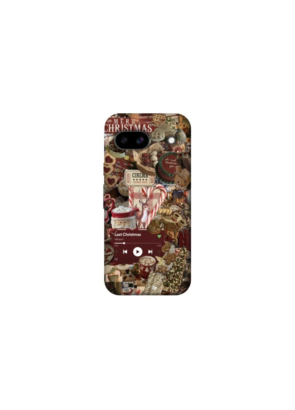 Чохол на Google Pixel 8a Christmas spirit ver.4 Frontalka (375752098)