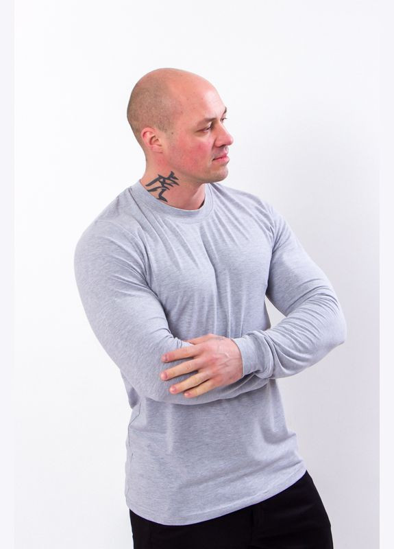 Сірий демісезонний джемпер чоловічий (p-10391) Носи своє