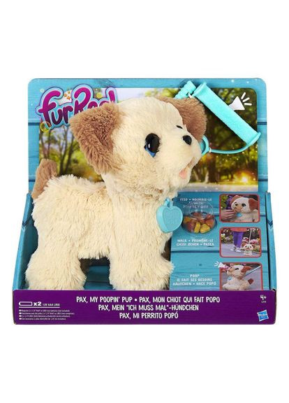 Интерактивная игрушка Большой питомец Весёлый Щенок FurReal Pax на поводке Hasbro (282846703)