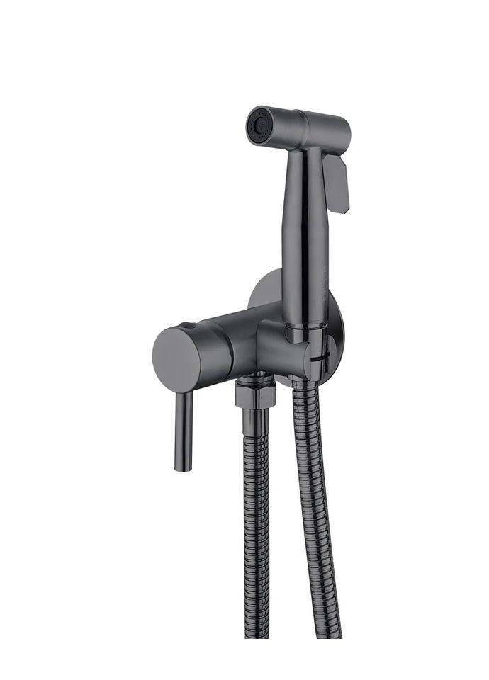 Смеситель для гигиенического душа SUS-333 Graphite (с воронкой) из нерж.стали SUS304 (MI6565) Mixxus (321184144)