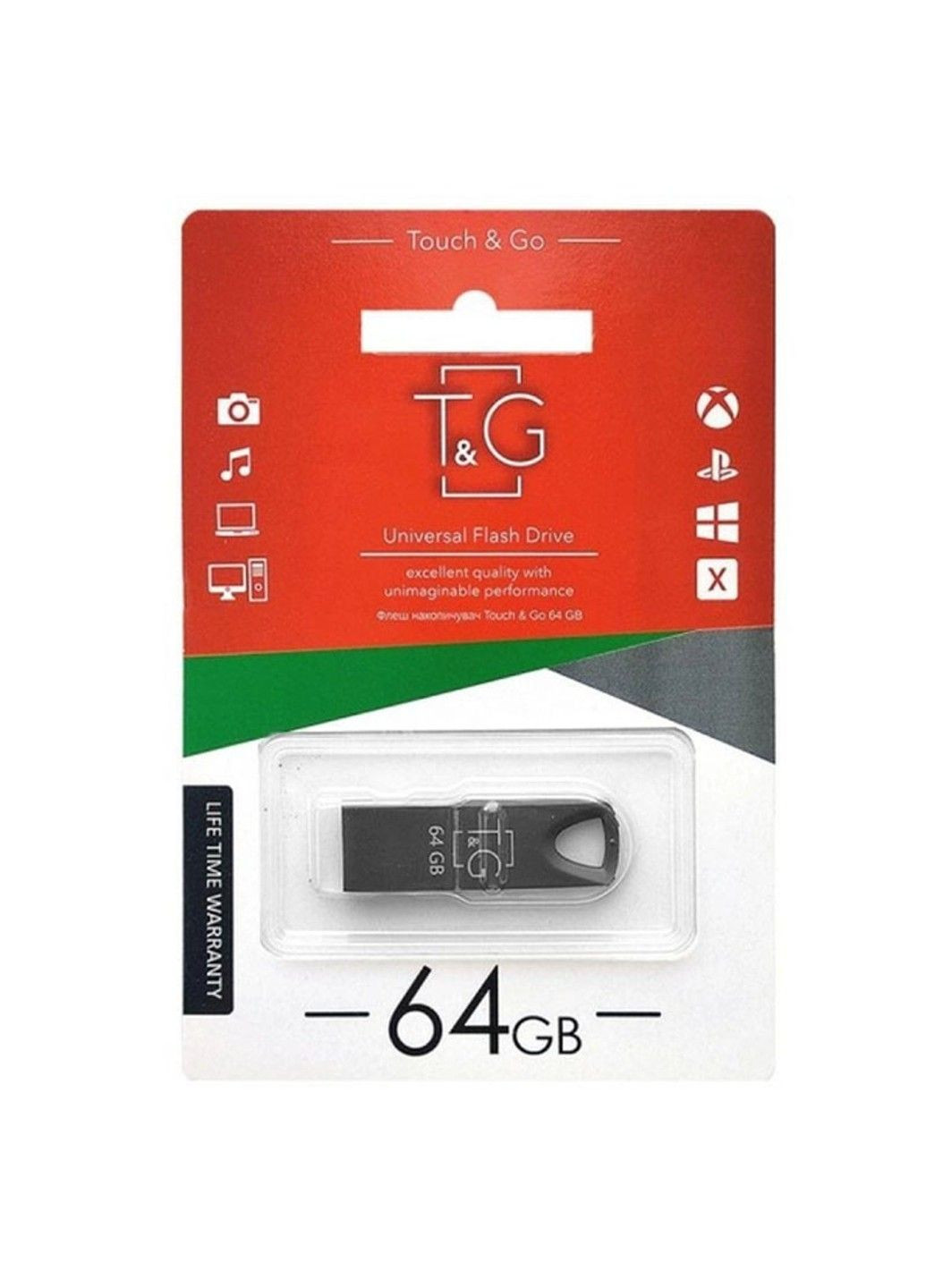 Флеш-драйв USB Flash Drive 117 Metal Series 64GB T&G (282627861)