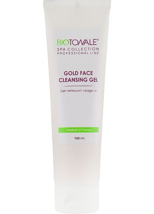 Гель для вмивання з біозолотом для всіх типів шкіри Gold Face Cleansing Gel With Gold 100ml (588903-9100) Biotonale (368638926)