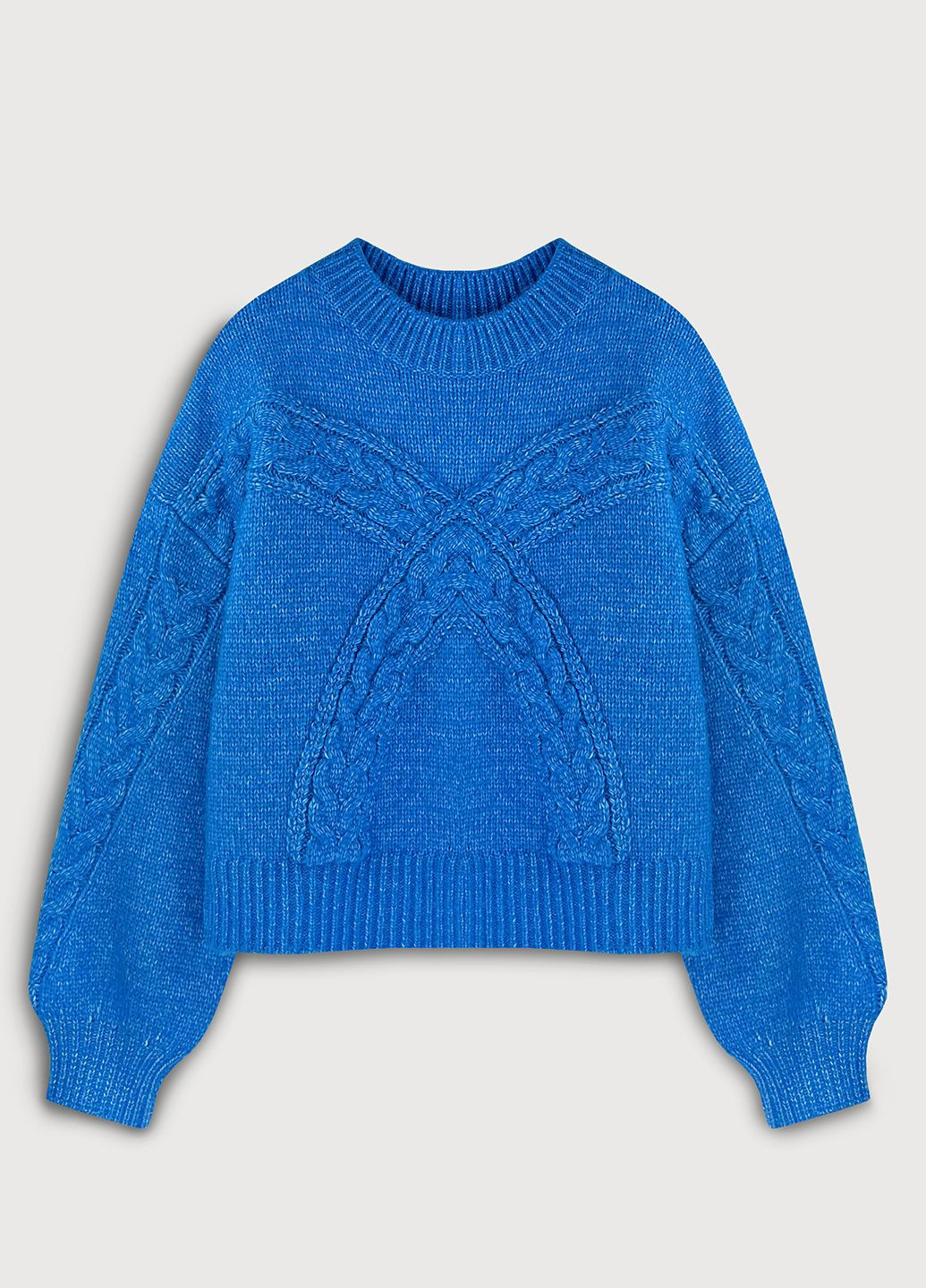 Синий демисезонный свитер оверсайз C&A