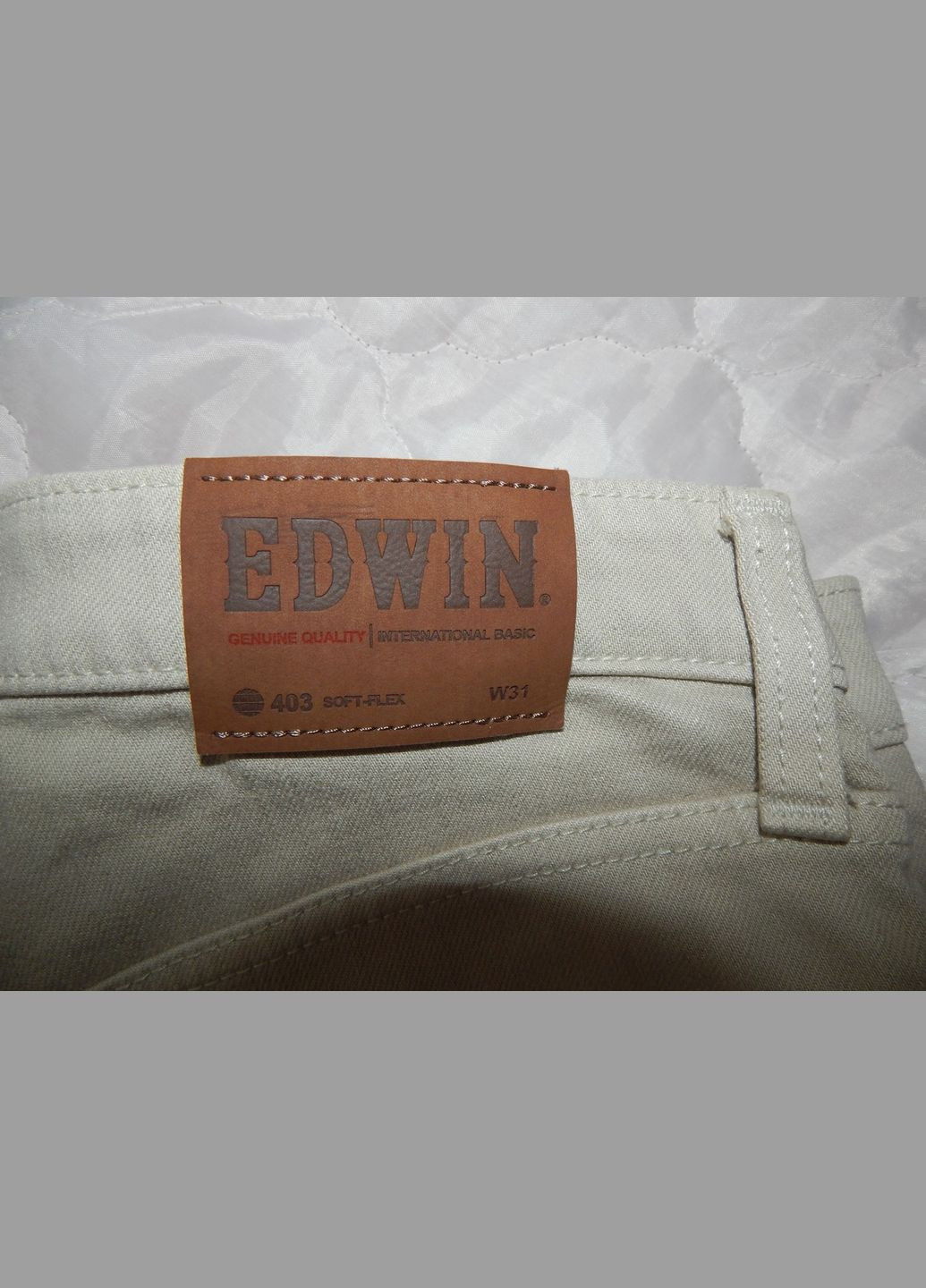 Джинси чоловічі оригінал (33Х32) 097DGM (тільки в зазначеному розмірі, тільки 1 шт.) Edwin (322426594)