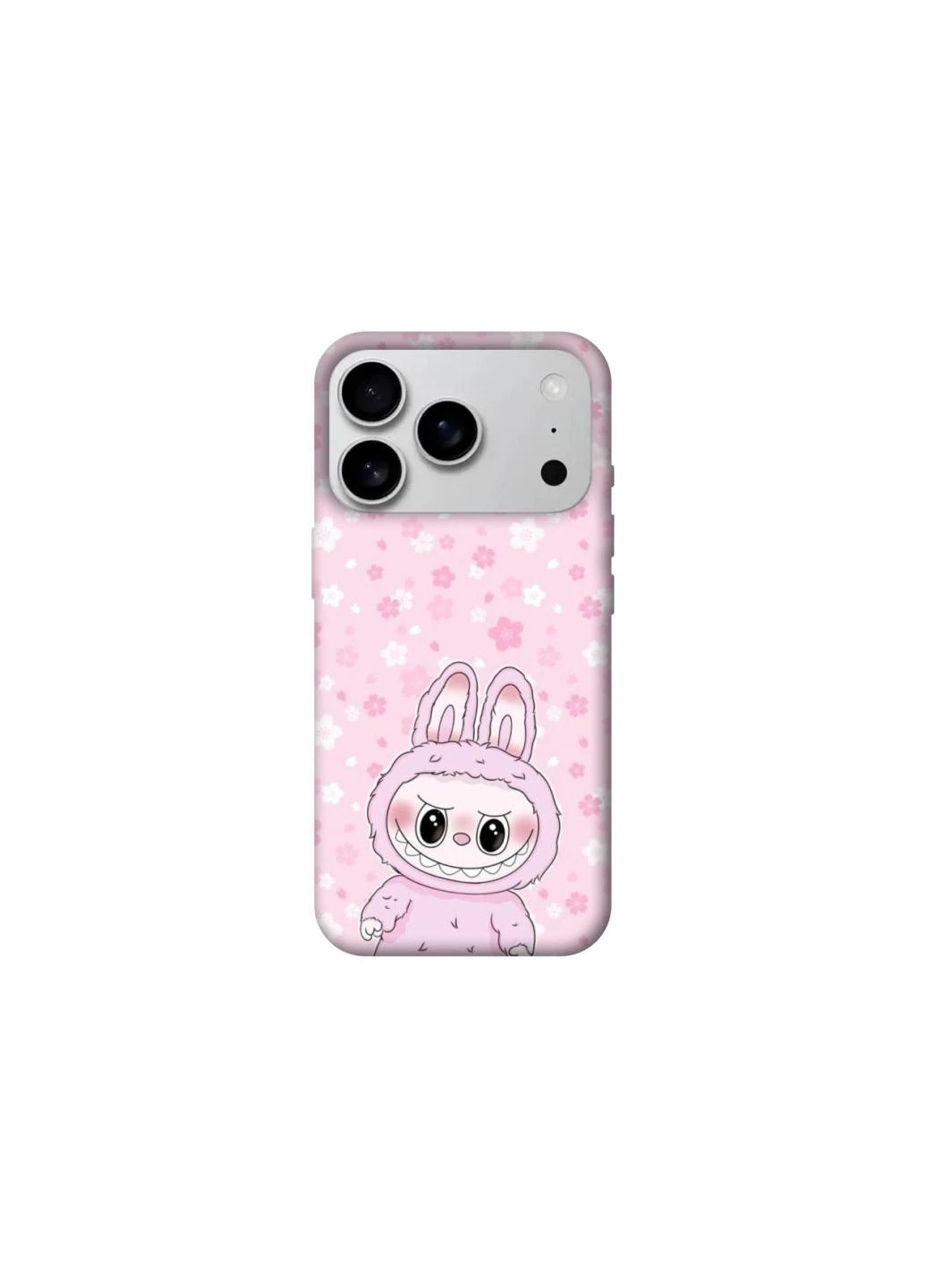 Чехол на Apple iPhone 17 Pro Max (6.9") Pink Labubu Frontalka (361329833)
