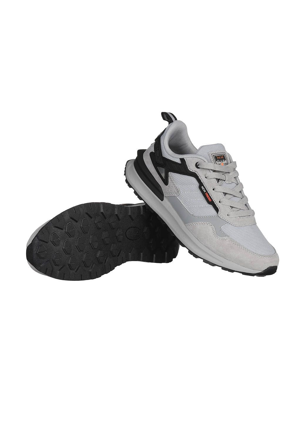 Жіночі кросівки із текстиля спортивні Baas сірі демісезони (327367136)