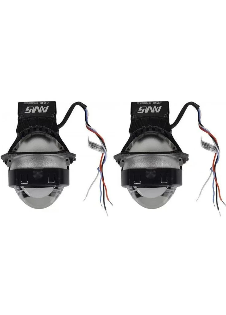 Автомобильные LED светодиодные линзы Original A7 Square 3" F/R AMS (402887251)