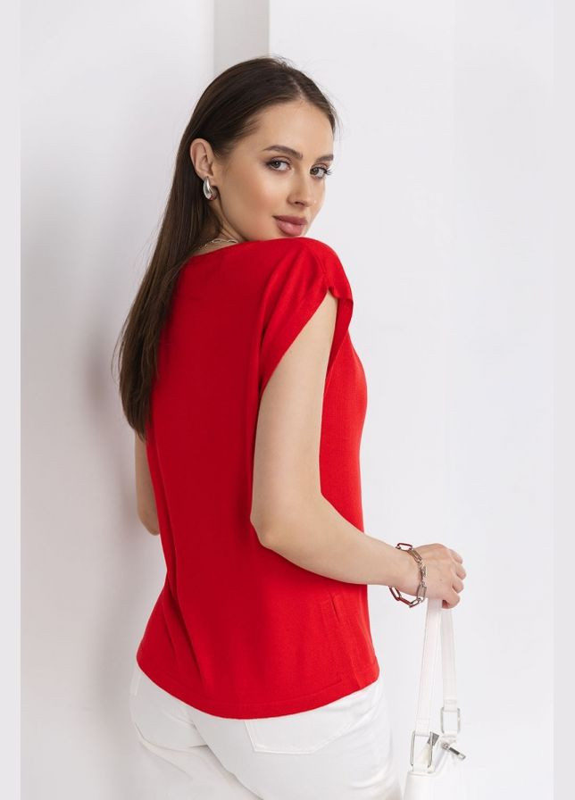 Жіночий базовий топ вільного силуету (2753) Triko Bakh (334710425)
