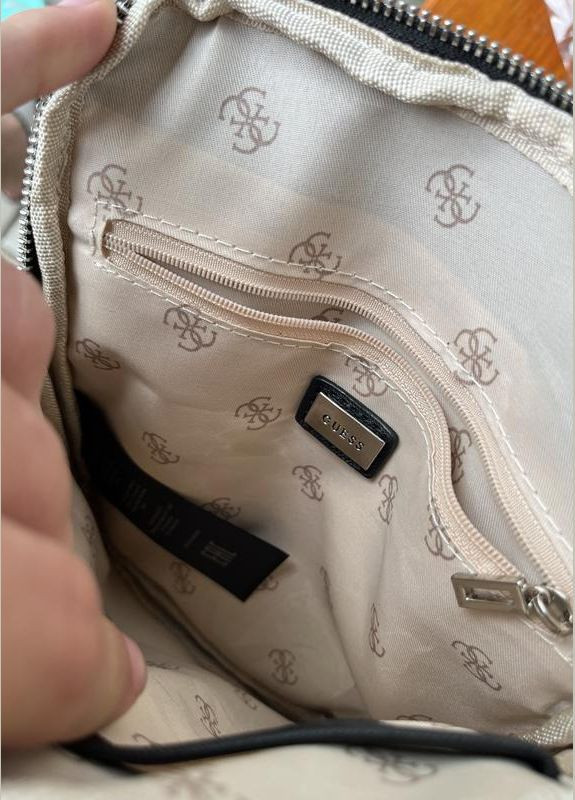 Чоловіча сумка месенджер Guess чорна No Brand (303928628)