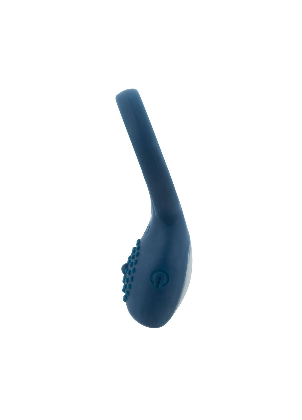 Ерекційне віброкільце на член подвійне силіконове синє Vibrating Double Cock Ring Boners (388911722)