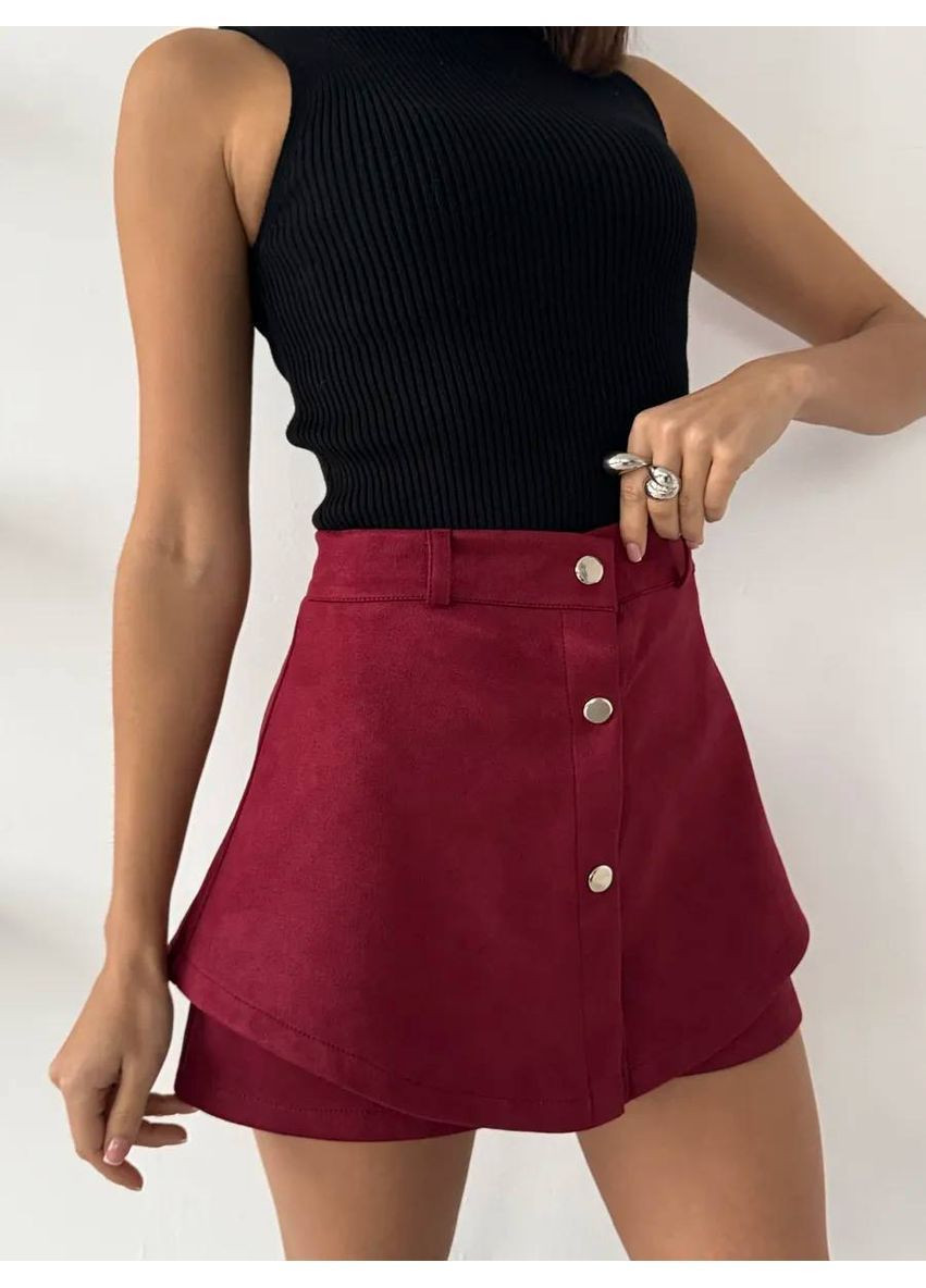 Жіночі замшеві шорти з баскою Avanti (365730654)