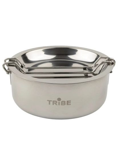 Набір туристичного посуду Tourist Set 1,2 л сталевий (T-FG-0008-metal) Tribe Tourist Set 1, 2 л сталевий (370014981)